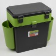 Ящик зимний Helios Fish Box 19л. зеленый - Интернет магазин товаров для рыбалки и охоты "Корсар", Нефтекамск