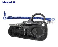 Ножницы Mustad для шнура (в чехле) MT025 - Интернет магазин товаров для рыбалки и охоты "Корсар", Нефтекамск