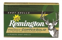 Пулевой патрон Remington калибр 20/70  Premier Copper Solid Sabot Slug - Интернет магазин товаров для рыбалки и охоты "Корсар", Нефтекамск