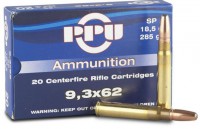 PPU 9,3х62 SP (18.5 гр.)  - Интернет магазин товаров для рыбалки и охоты "Корсар", Нефтекамск